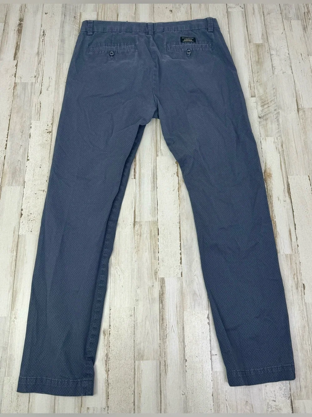 Banana Republic Fulton Skinny Chino Men 33x30 Blue Outdoor Casual